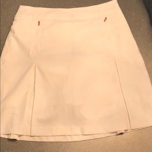 Nike Dry Fit Women’s Golf Skirt - White NWOT